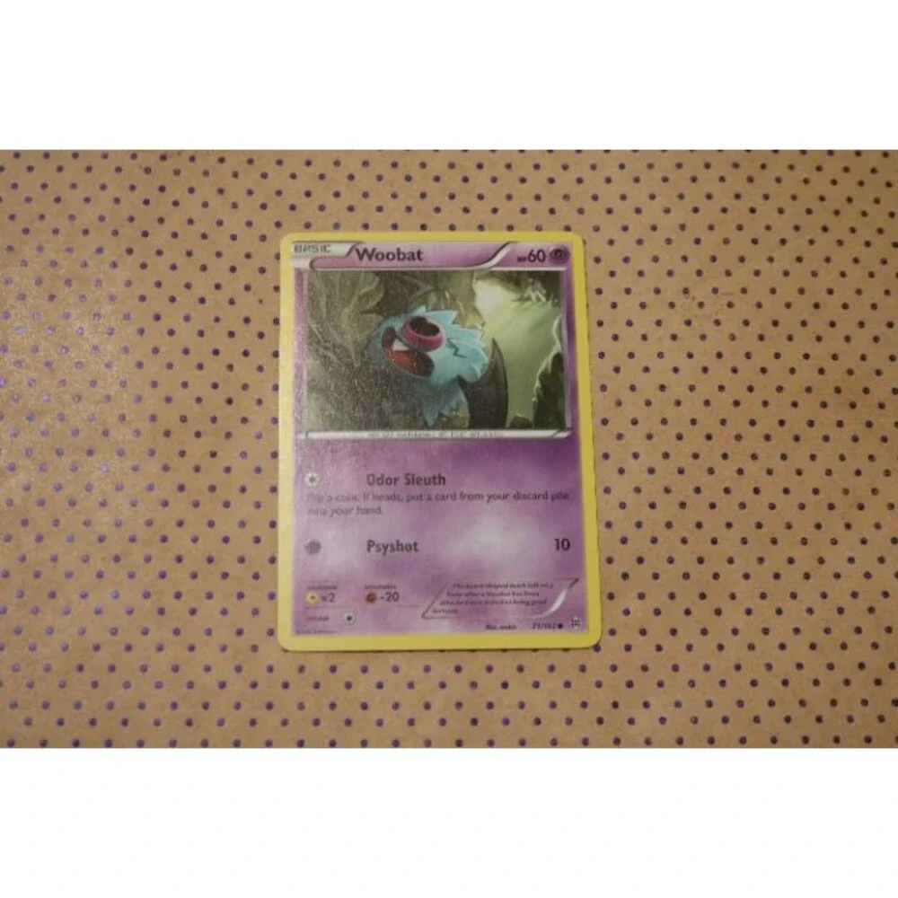 woobat pokemon card - Swoobat (72/162) - XY Breakthrough Listed cards may have imperfections. Swoobat Illustration Rare (120) 2025